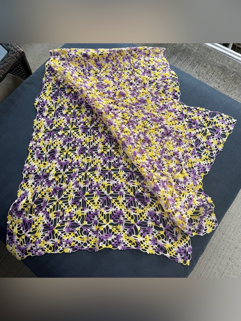 🆕Vintage Crochet TableRunner🆕